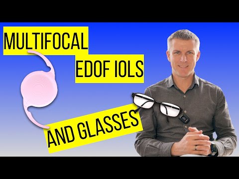 Presbyopia cataract lenses and use of glasses
