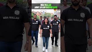 Achievers Ka Tufan | MBA Wallah Army EXPANDED | CAT Preparation #shorts #mbawallah
