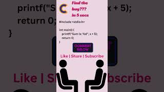 This Common C Programming Mistake Will Crash Your Code! Can You Debug It? #shorts #debugging