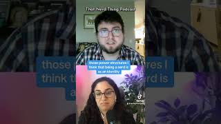What does being a nerd mean to you? #thatnerdthingpodcast #podcast #nerdlife #fandoms #podcastclips