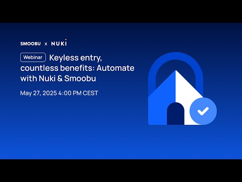 Keyless entry, countless benefits: Automate with Nuki & Smoobu