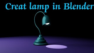 Creating an ultra-modern lamp design with 3D modeling techniques - step by step tutorial