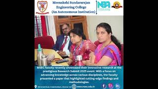 RESEARCH SUBMIT 2025 #bestengineeringcollegesinchennai #topengineeringcollegesinchennai