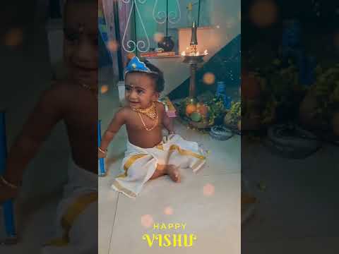 Ayaan's first vishu ❤️