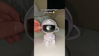 É legalll😱 #ledlights #astronautprojetor #tiktokmademebuyit #projetordeaustronauta #projetor