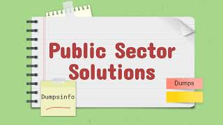 Free Public Sector Solutions Salesforce Exam Dumps Questions