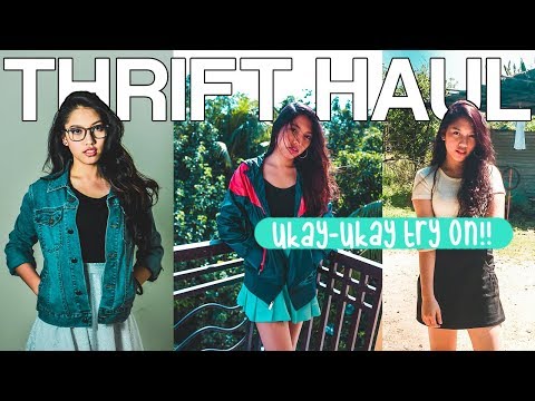 (HAUL) TRY ON UKAY UKAY HAUL 2018 (Philippines)