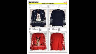 ML PPT II CHRISTMAS SWEATER-GS & VG #apparel #design #development  #production  #quality  #shipping
