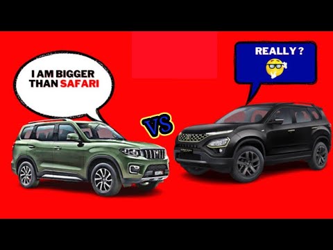 दो पुराने दुश्मनों की लडाई Tata Safari vs Scorpio n