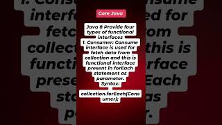 "Understanding Consumer Functional Interface in Java 8"