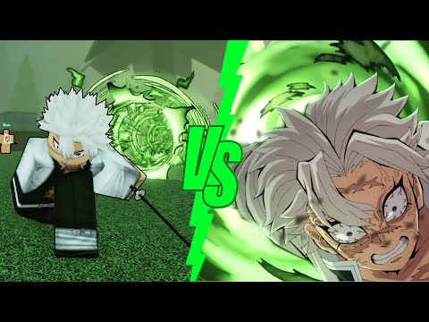 Rogue Demon VS Anime Comparison (SANEMI & DAKI)