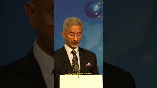 DR S JAISHANKAR'S STRONG MESSAGE TO PAKISTAN: ZERO TOLERANCE FOR TERRORISM #India #DrSJaishankar