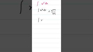Integrate x to the power 5 #onlinemathstuition #mathclass #integrate #integralcalculus #mathematics