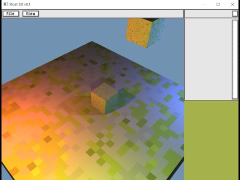 Quick Floaat3D engine showcase 2025