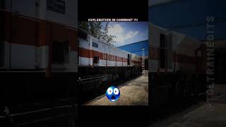 WDAP-5 Attitude train edit 🥶  #indianrailways #trending #trollface #railway #train #viralvideo