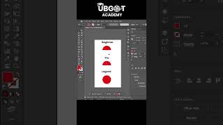 Adobe illustrator 2025 - Tips for shape Cutting Beginner to Legend #ubgotacademy