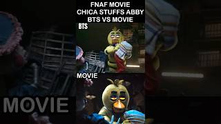 FNaF MOVIE Chica Stuffs Abby Behind The Scenes Vs Movie | FNaF Movie 2 (Not For Kids)