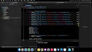 macOS Development with AppKit - 74 - Adding Items to the Menu Bar