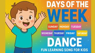 Days of the Week Dance | Fun Learning Song for Kids | Kiddo Tunes