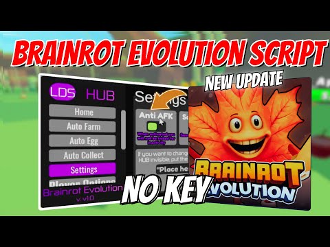 BEST Brainrot Evolution Script 2025 | Auto Farm, Dupe, OP Crates & No Key Roblox!