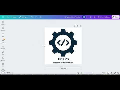Creating a Personal Logo