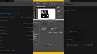 InDesign Paragraph Styles