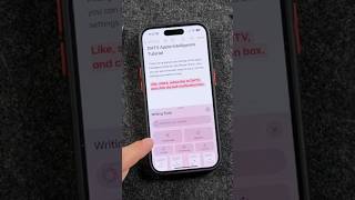 How to Use Apple Intelligence Writing Tools on iPhone #appleintelligence