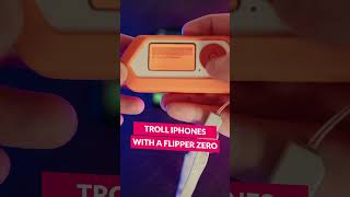 Flipper Zero trolling iPhone / BLE Bluetooth spam