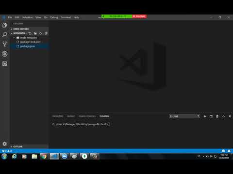 49 Connect to MongoDB Database  Arabic