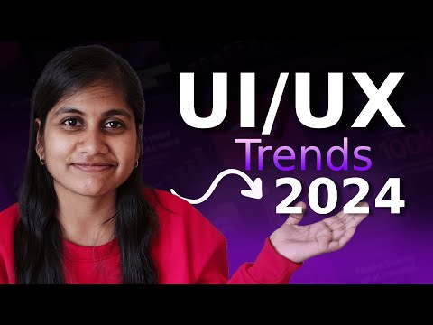 UI/UX Design Trend in 2024 | UX design