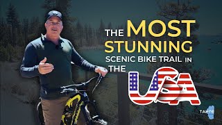World's MOST STUNNING Scenic Bike Trail in Lake Tahoe!