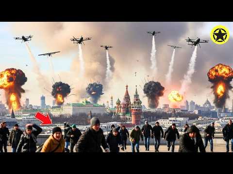 250 Ukrainian Drones ATTACKED Moscow — And Then THIS HAPPENED
