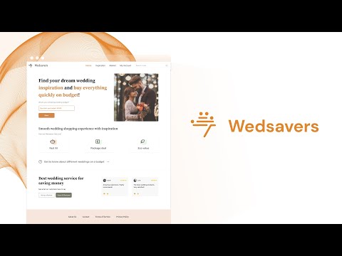 Individual graduation project - Wedsavers