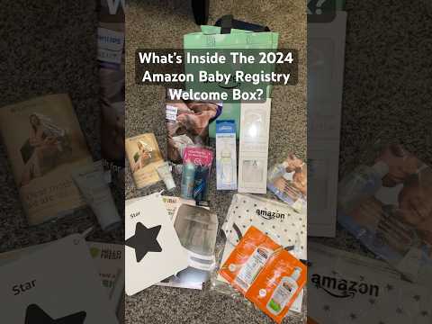 Free Amazon Welcome Box #amazon #pregnancy #freesamples #babyregistry #howto #33weekspregnant #haul