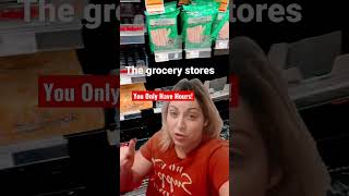 Only Hours before Food Shortages would EMPTY grocery stores in an emergency situation