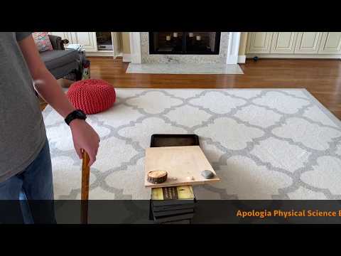 Apologia Physical Science Experiment 10.3 Friction