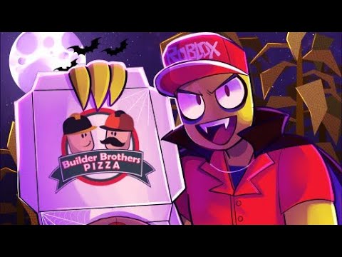 Roblox work at a pizza place corn maze and trick or treating/Halloween speical 2023