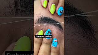 How to eyebrow threading tetorial for beginners #howtoviralvideo
