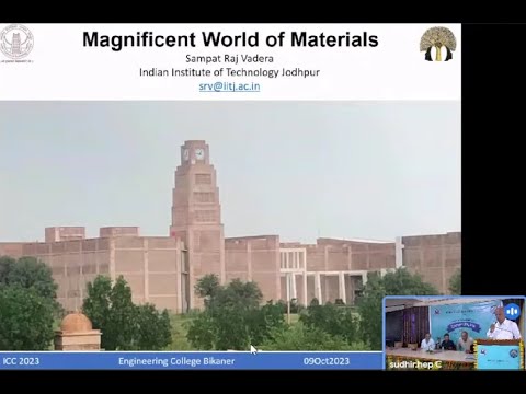 Magnificent World of Materials | Prof. S R Vadera