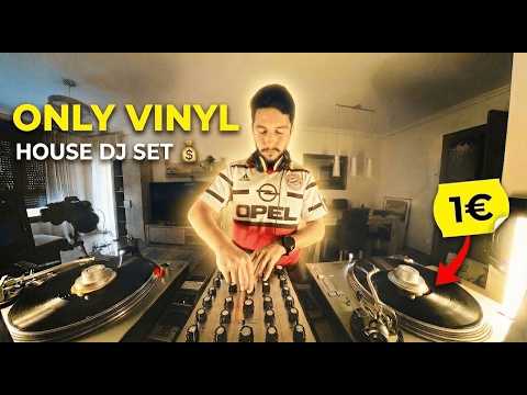 $1 House Classics DJ Set 💿 (TRM222 Rotary Mixer 🎛️) | vinyl only | Discogs bargain records 💰