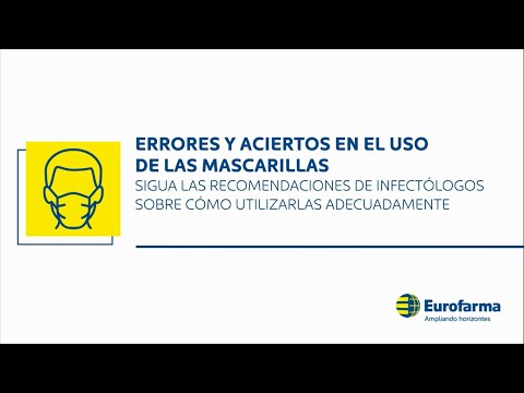 Mascarillas: errores y aciertos al usarlas