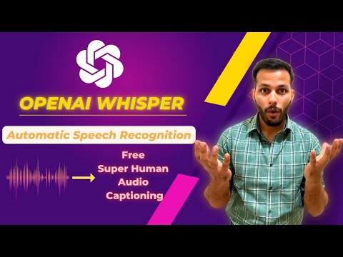 How To Make Free Audio Captions With Super Human Accuracy - OpenAI Whisper