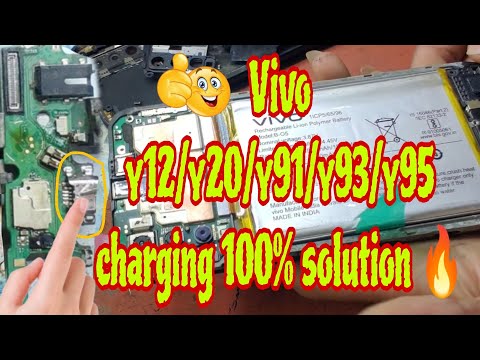 Vivo y12 charging problem ll vivo mobile charging solution ll