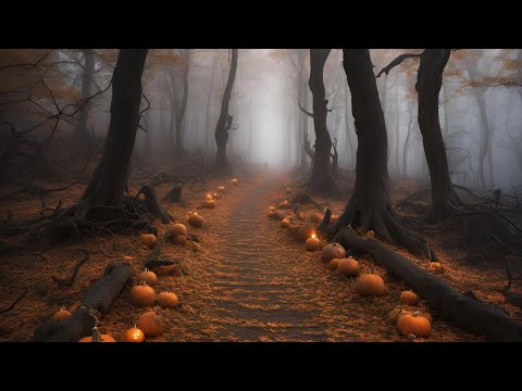 One hour halloween background with rain sounds and halloween music | Please like and subscribe🧡 |
