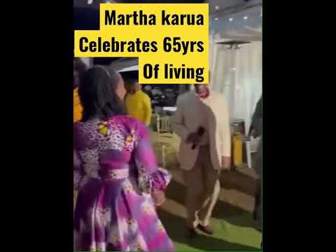 Martha karua and Azimio celebrates