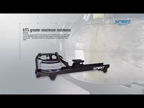 Spirit Fitness Fluid Rower (CRW900).