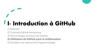 5- Utilisation de GitHub pour la collaboration