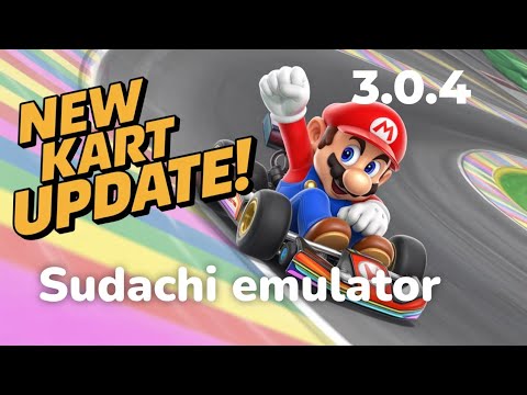 Mario kart 8 || 3.0.4 update || Sudachi emulator || snapdragon 7 plus gen 3