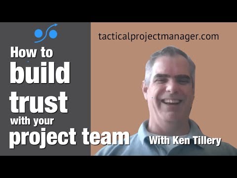 How to build trust in a project team - an IT project manager shares his best tips