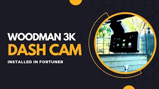"Unbelievable Clarity! Installing the Woodman 3K Dash Cam in a Fortuner See Every Detail!"